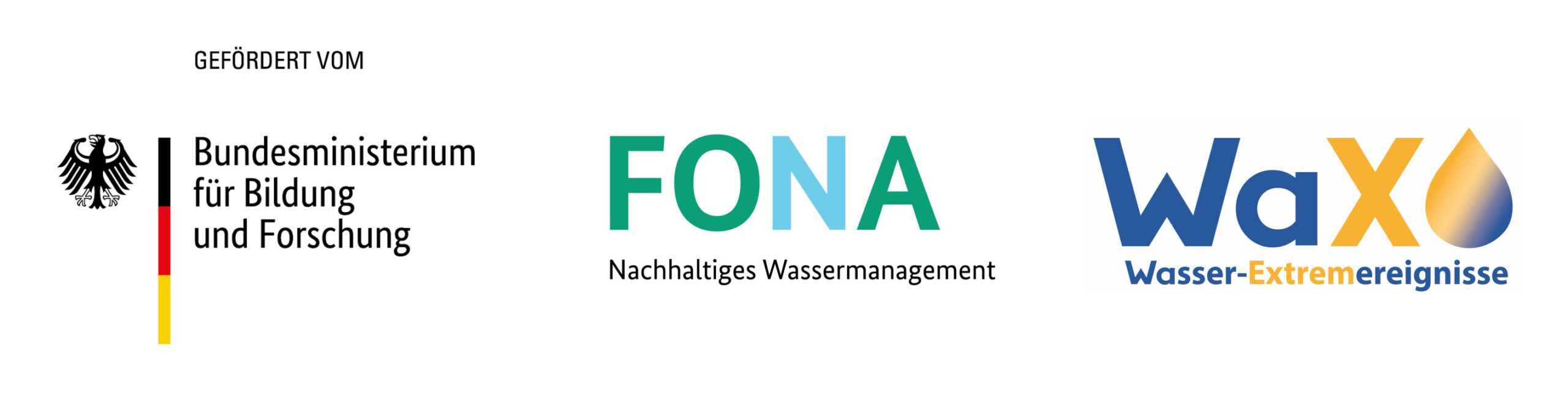 BMBF - FONA - WaX Logos