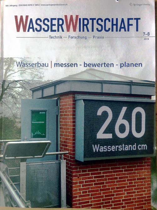 title of the current issue WasserWirtschaft