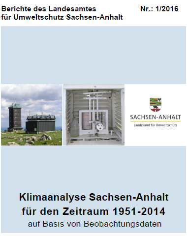 Bericht Sachsen Anhalt Titelseite des Endberichts