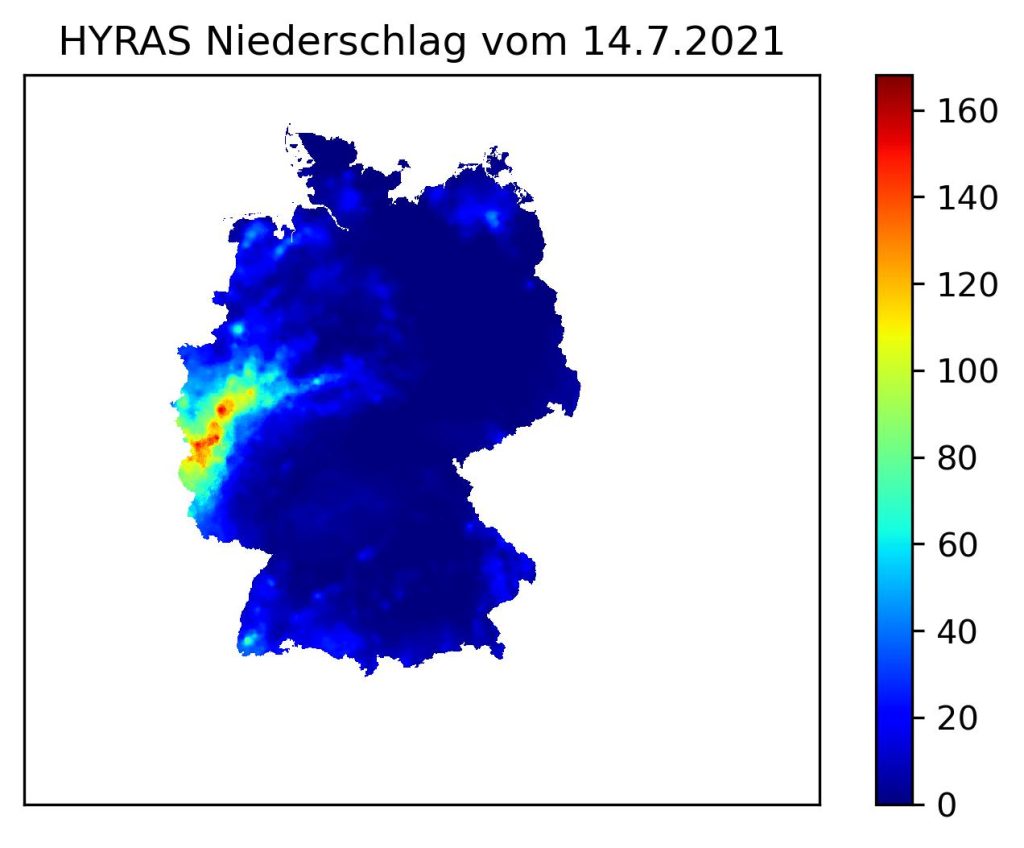 HYRAS-Niederschlag vom 14.07.2021