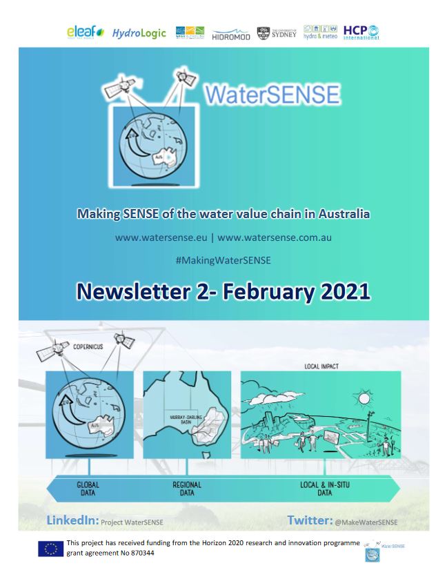 title of the second newsletter of WaterSENSE